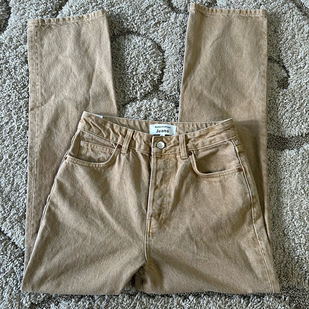 Reformation Straight Leg Jeans